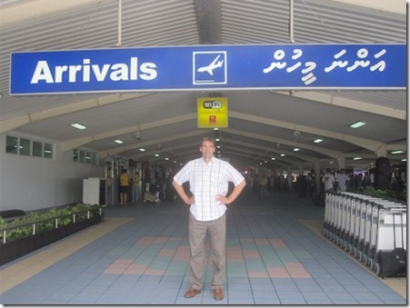 Arrival Male Maldives