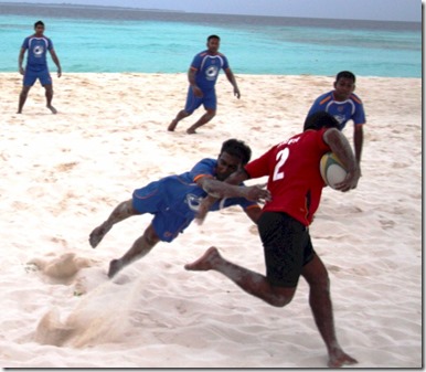 JA Manafaru - beach rugby 4