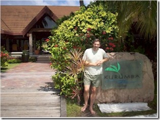 Kurumba resort entrance