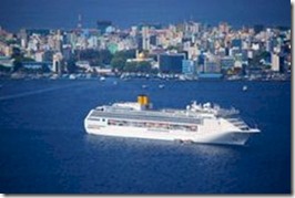 Maldives - cruise ship