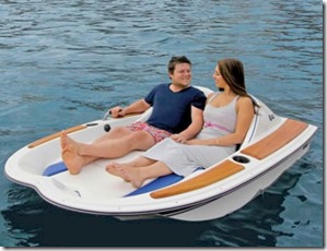 Maldives - not seen - electric motor boat