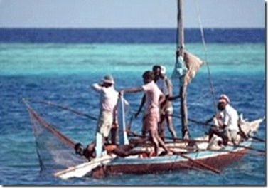 Maldives fishermen