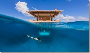 Manta Resort underwater room