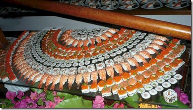 Palm Beach ful board sushi