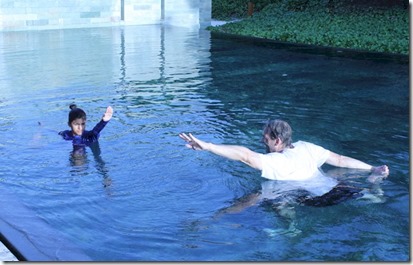 Park Hyatt Hadahaa - aqua yoga 1