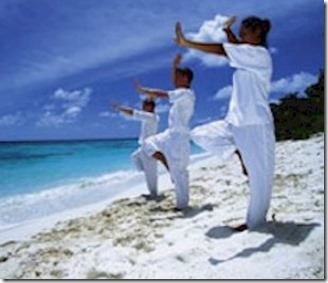 Soneva Fushi tai chi