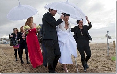 UK Beach Wedding Fail