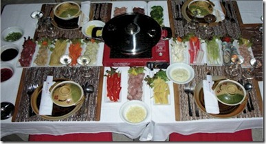 Vilamendhoo chinese fondue 2