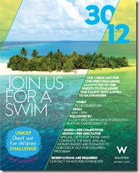 W Retreat ocean swim flyer