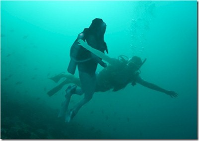 underwater massage