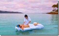 In ocean massage