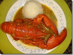 Lobster curry