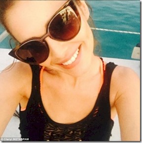 Cheryl Fernandez-Versini Maldives social media Cheryl Fernandez-Versini Maldives social media