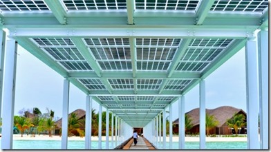 Club Med Finolhu - solar panels 1