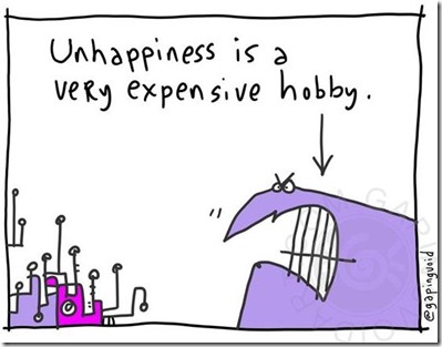 Gapingvoid - unhappiness hobby