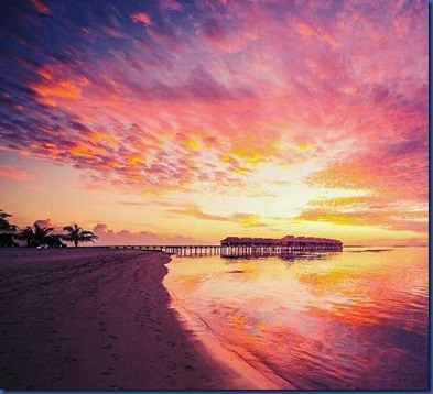 Maldives sunset 20