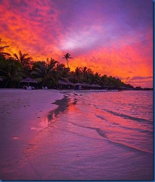 Maldives sunset 3