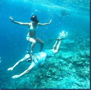 Underwater - activity - body surfing