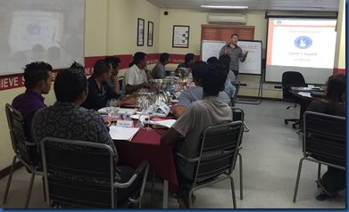 One an Only Reethi Rah - sommelier training