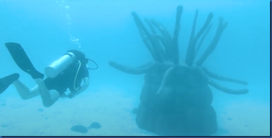 Joali - underwater sculpture 2