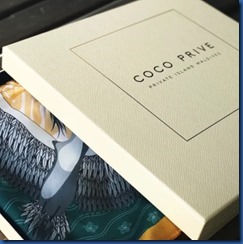 Coco Prive resort scaves