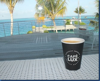 LUX North Male Atoll - cafe 2