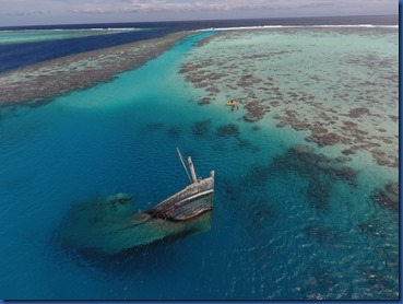 Maldives shipwreck