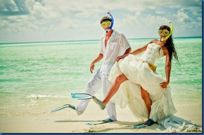 snorkel weddings