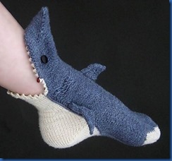 Havent Seen - shark socks