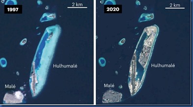Maldives land reclamation
