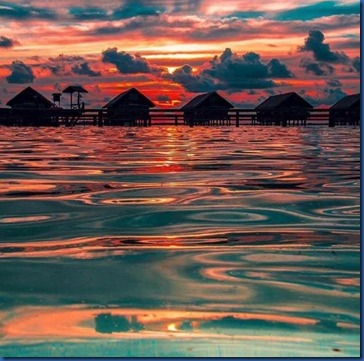 Maldives sunset 11