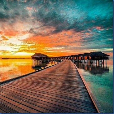 Maldives sunset 13