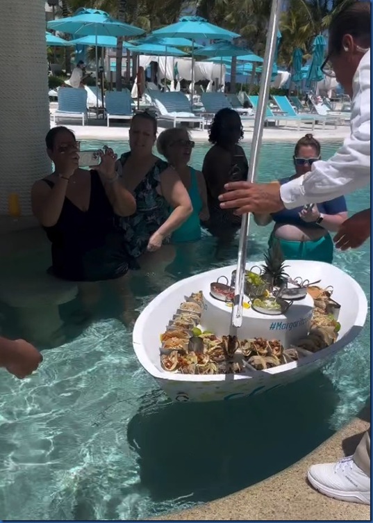 Havent Seen - pool buffet