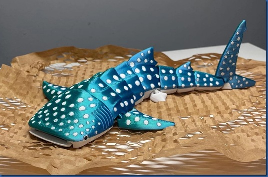 Havent Seen - whale shark fidget toy
