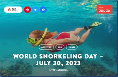 World Snorkeling Day 2025