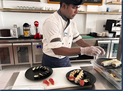 Olhuveli - sushi class 2