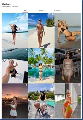 Instagram maldives
