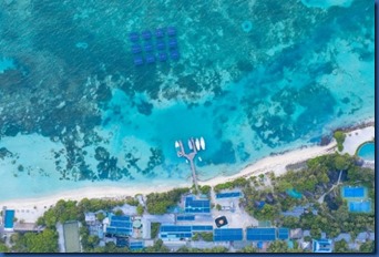 LUX South Ari Atoll - floating solar system 1