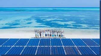 LUX South Ari Atoll - floating solar system 2