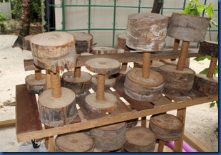 Joali - wood weights 3
